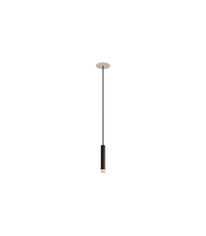 Candle Slim Pendant Recessed LED 4.1W 2700K On-Off Black-1