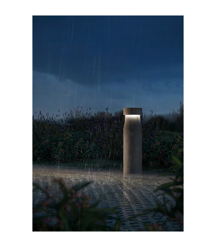 Rek Bollard IP66 533mm 360º Emission LED 27W 3000K On-Off Urban Grey-4