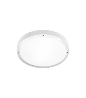 Basic Surface-Mounted Ceiling Light IP66 Ø260mm E27 15W White-1