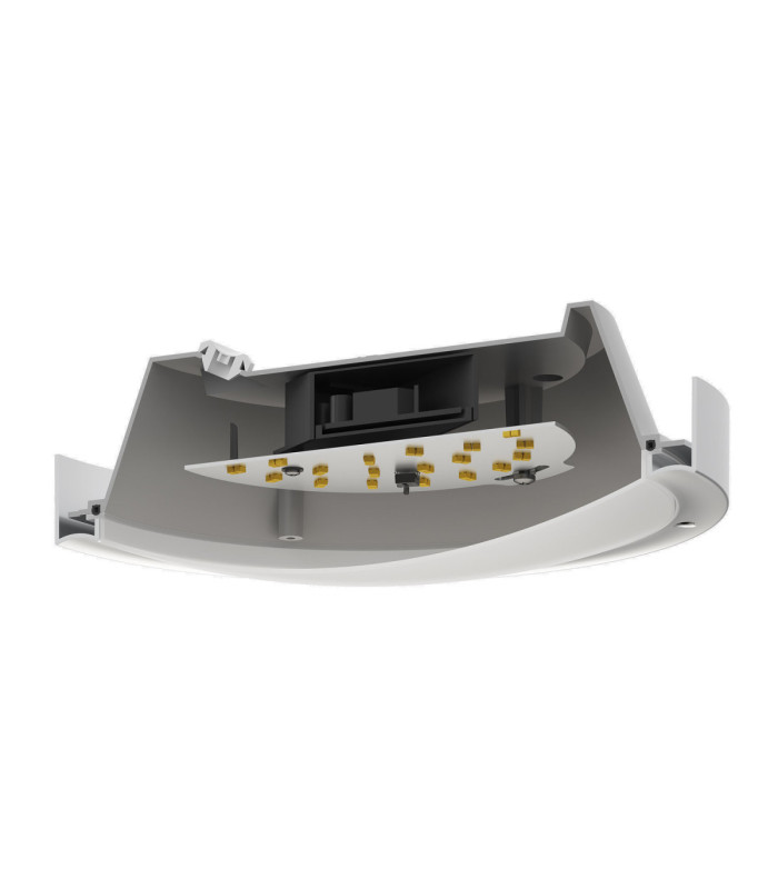 Basic Surface-Mounted Ceiling Light IP66 Ø260mm E27 15W White-2