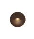 Bat Recessed Wall Lighting IP66 Round Oval LED 2.2W 4000K Brown-1