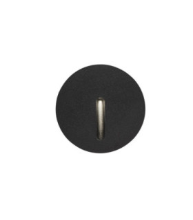 Bat Recessed Wall Lighting IP66 Round Lineal LED 2.2W 4000K Urban Grey-1