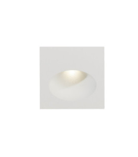 Bat Recessed Wall Lighting IP66 Square Oval LED 3W 4000K On-Off White