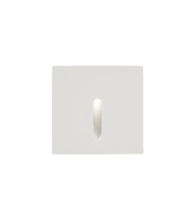 Bat Recessed Wall Lighting IP66 Square Lineal LED 3W 2700K On-Off White