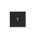 Bat Recessed Wall Lighting IP66 Square Lineal LED 3W 3000K On-Off Urban Grey