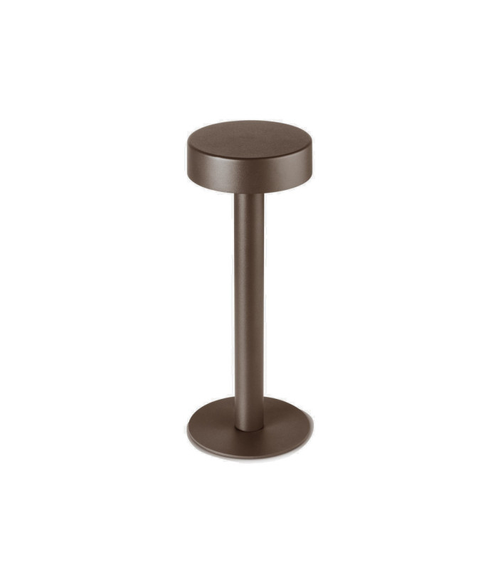 Orbit Portable IP65 Rechargeable Covered LED 1.5W 2700K Touch Dimming Brown