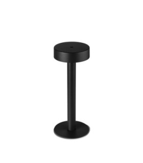 Orbit Portable IP65 Rechargeable Small Hole Cover LED 1.5W 2700K Touch Dimming Black