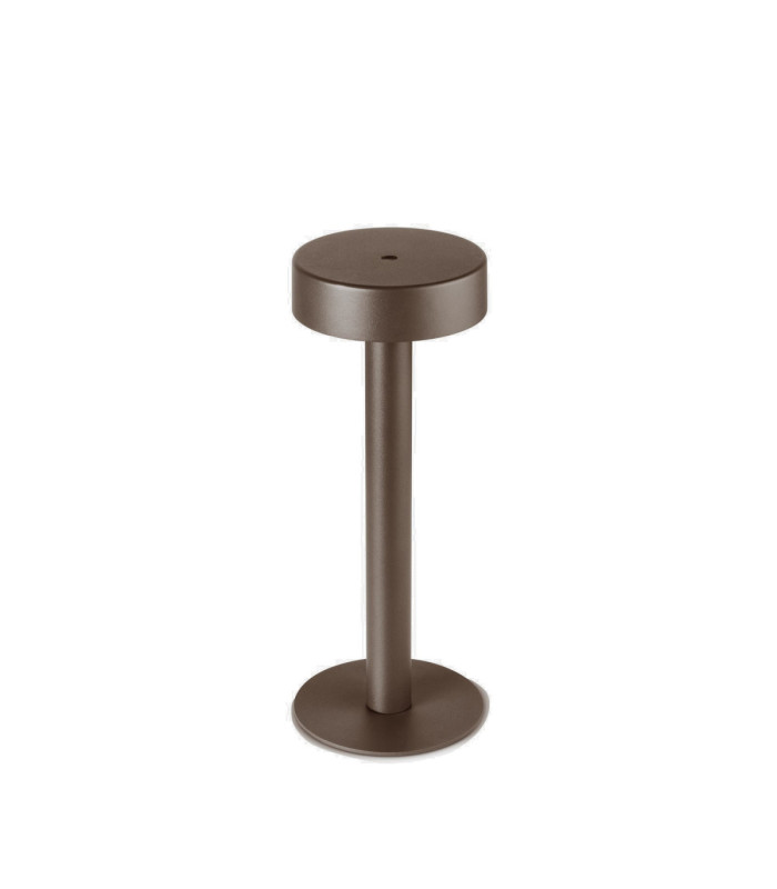 Orbit Portable IP65 Rechargeable Small Hole Cover LED 1.5W 2700K Touch Dimming Brown