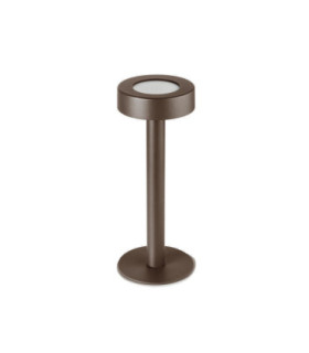 Orbit Portable IP65 Rechargeable Big Hole Cover LED 1.5W 2700K Touch Dimming Brown