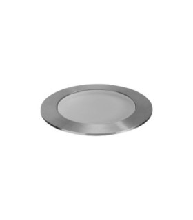 Rim Recessed Uplighting IP66-IP67 Ø46mm LED 1W 2700K Stainless Steel