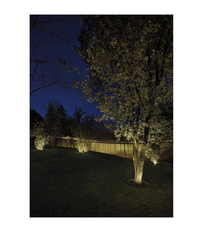 Vercle Outdoor Lighting IP65-IP67 Circular 400mm LED 26W 3000K Black-2