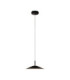 H Flat Dome Pendant Surface LED 27.7W 2700K Dali-2 / Push Black-1