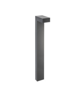 Ele Bollard IP66 LED 10.3W 2200K On-Off Urban Grey