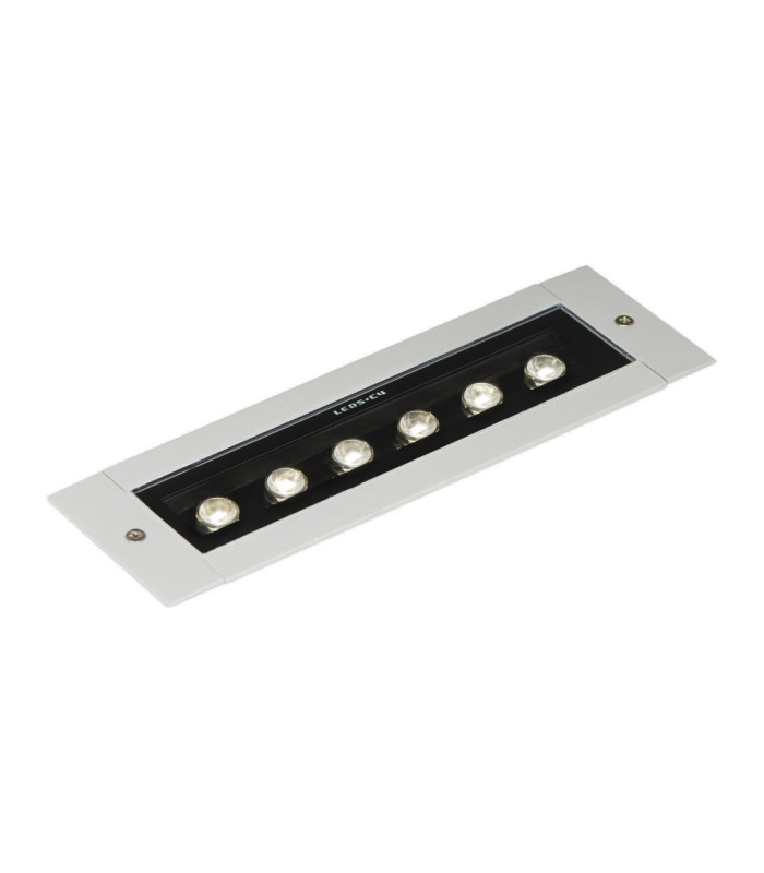 Convert Outdoor Lighting IP65-IP67 Recessed 330mm LED 15.6W 3000K On-Off Grey
