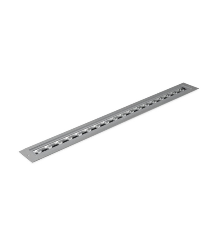 Convert Outdoor Lighting IP65-IP67 Recessed 330mm LED 15.6W 3000K On-Off Grey-1