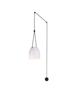 Attic Dome Pendant Single E27 15W Black