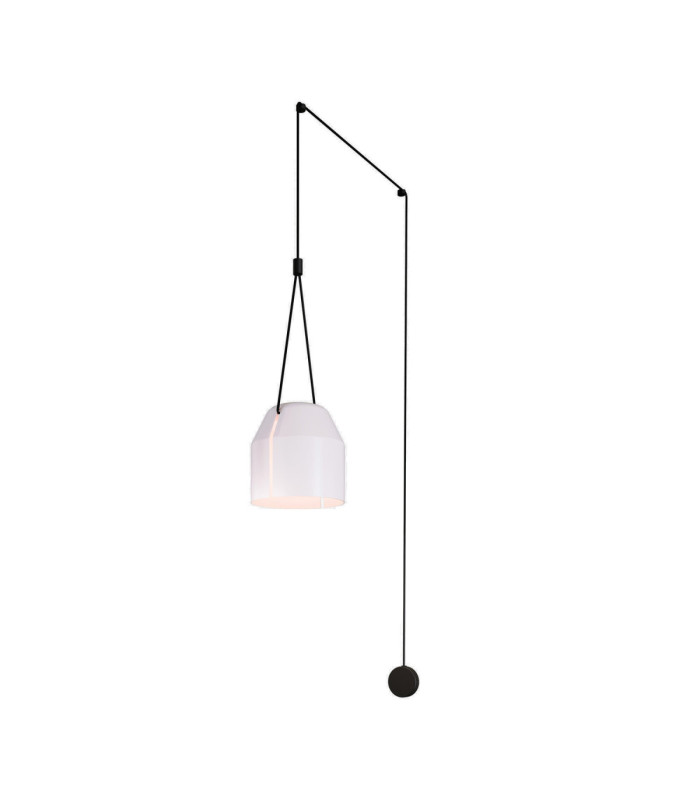 Attic Dome Pendant Single E27 15W Black