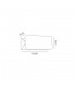 Up & Downward Lighting Wall Lamp, 1 x 5W LED, 3000K, 190lm, IP54, Sand White - 2