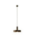 Attic Dome Pendant 4 Drop Adjustable 1200mm Side E27 60W Black