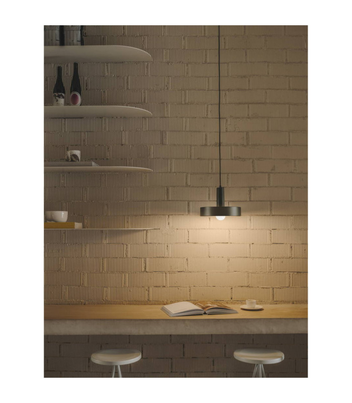 Keops Pendant Tiny E27 15W Brown Grey