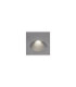 Bat Recessed Wall Lighting IP66 Square Oval LED 3W 3000K On-Off Grey