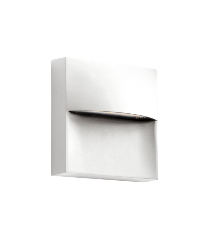 Sam Surface-Mounted Wall Light IP66 100mm LED 1.8W 2700K On-Off White