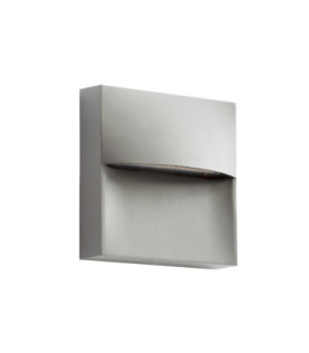 Sam Surface-Mounted Wall Light IP66 100mm LED 1.8W 2700K On-Off Grey