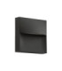 Sam Surface-Mounted Wall Light IP66 100mm LED 1.8W 2700K On-Off Black