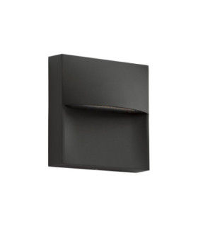 Sam Surface-Mounted Wall Light IP66 100mm LED 1.8W 2700K On-Off Black