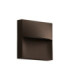 Sam Surface-Mounted Wall Light IP66 100mm LED 1.8W 3000K On-Off Black