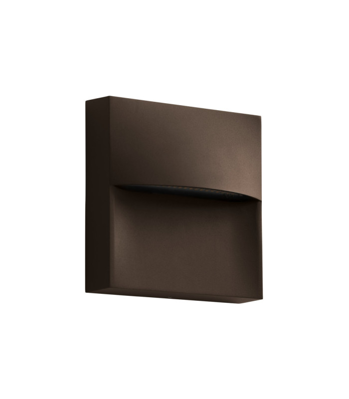 Sam Surface-Mounted Wall Light IP66 100mm LED 1.8W 3000K On-Off Black