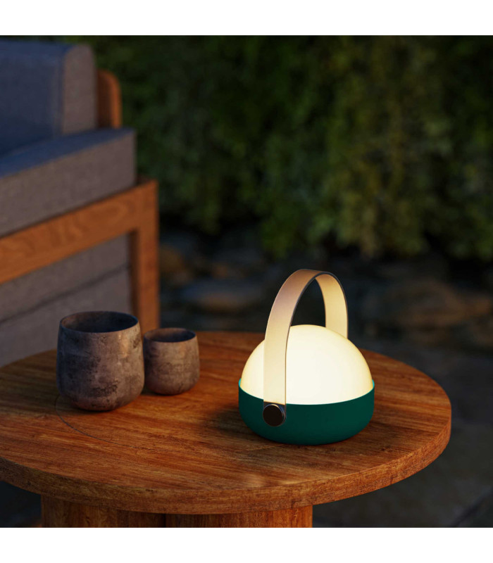 Baser Table Lamp IP44 LED 1W 3000K Green