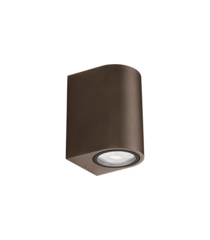 Eko Surface-Mounted Wall Light IP66 Single Emission LED 6.1W 3000K Grey