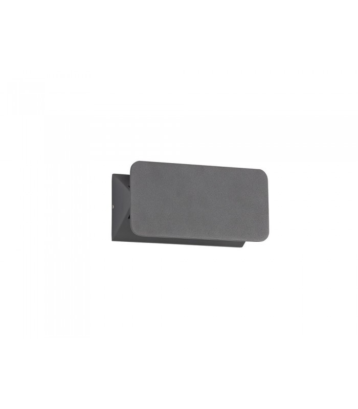 Up & Downward Lighting Wall Lamp, 1 x 5W LED, 3000K, 190lm, IP54, Anthracite - 3