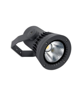 Hubble Spotlight IP65 Cob Ø207mm LED 51.7W 2700K 1-10V Urban Grey