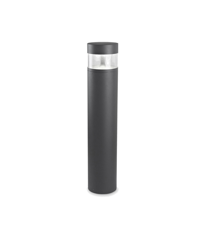 Newton Bollard IP65 LED 250mm LED 13.7W CCT 2700-3200-4000K On-Off Urban Grey