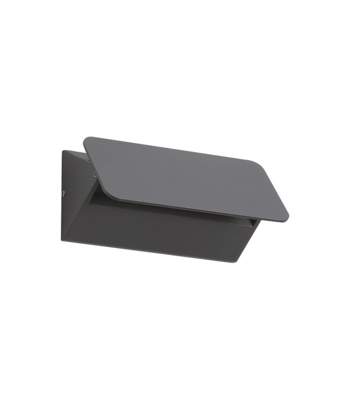 Up & Downward Lighting Wall Lamp, 1 x 5W LED, 3000K, 190lm, IP54, Anthracite - 5