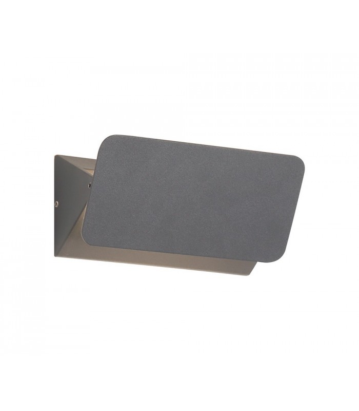 Up & Downward Lighting Wall Lamp, 1 x 5W LED, 3000K, 190lm, IP54, Anthracite - 6