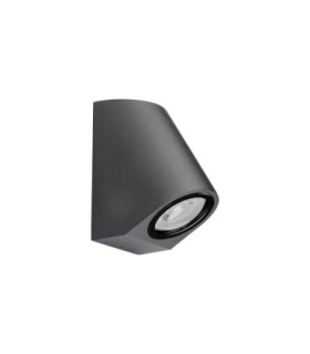 Eko Surface-Mounted Wall Light IP66 Double Emission GU10 16W Grey