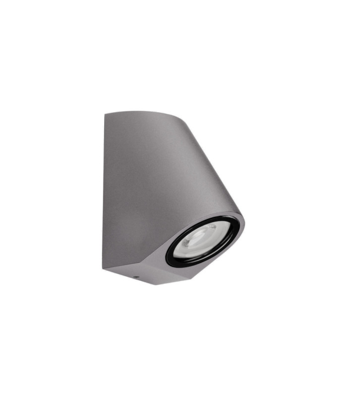Eko Surface-Mounted Wall Light IP66 Inclined GU10 8W White