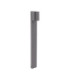 Eko Surface-Mounted Wall Light IP66 Inclined GU10 8W Grey