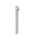 Eko Bollard IP66 Inclined GU10 8W Urban Grey-1