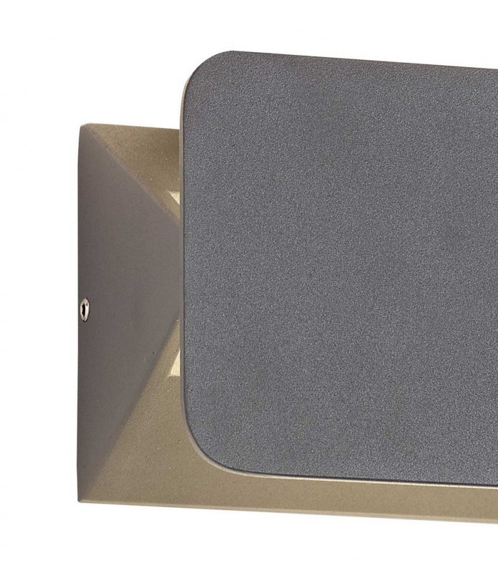 Up & Downward Lighting Wall Lamp, 1 x 5W LED, 3000K, 190lm, IP54, Anthracite - 8