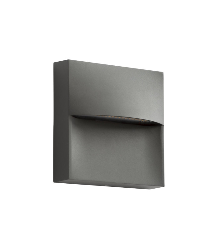 Sam Surface-Mounted Wall Light IP66 180mm LED 18.5W CCT 2700-3200-4000K On-Off Black-1