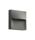 Sam Surface-Mounted Wall Light IP66 100mm LED 1.8W 3000K On-Off Urban Grey