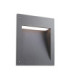 Modis Surface-Mounted Wall Light IP66 Opal Single LED 13.2W CCT 2700-3200-4000K On-Off Black-1