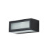 Micenas Recessed Wall Lighting IP66 Asymmetrical Square LED 27.5W CCT 2700-3200-4000K Urban Grey