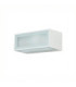 Nemesis Surface-Mounted Wall Light IP54 Frontal E27 15W Urban Grey