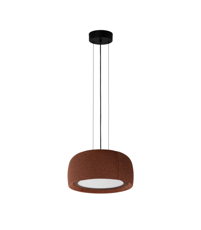Nemesis Surface-Mounted Wall Light IP54 Frontal E27 15W Brown