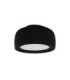 Gong Surface-Mounted Ceiling Light Microprisma Ø340 LED 18.7W 3000K Mahogany Brown
